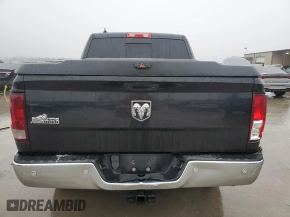 2016 Ram 1500 Big Horn with VIN 1C6RR6LG0GS332888, listed as a Copart auction lot 43039425 with 0 mi miles and Salvage Title. Bid and sale history available at carsss.com. Image 6.