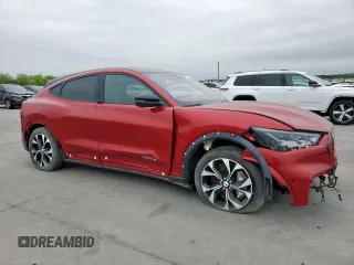 2021 Ford Mustang Mach-E Premium with VIN 3FMTK3SU5MMA03399, listed as a Copart auction lot 51948305 with Not Provided miles and Salvage Title. Bid and sale history available at DreamBid. Image 4.