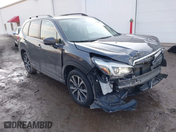 2020 Subaru Forester Limited with VIN JF2SKASC5LH607390, listed as a IAAI auction lot 41685730 with 29,278 mi miles. Bid and sale history available at carsss.com. Image 1.