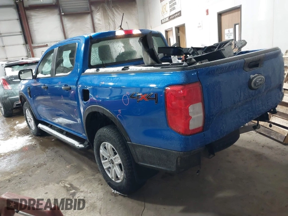 2024 Ford Ranger XL with VIN 1FTER4PH8RLE08482, listed as a IAAI auction lot 41590800 with 11,546 mi miles and . Bid and sale history available at DreamBid. Image 3.