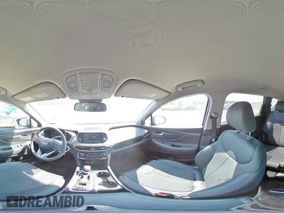 2019 Hyundai Santa Fe SE with VIN 5NMS2CAD7KH135680, listed as a Copart auction lot 59698015 with 88,492 mi miles and Salvage title. Bid and sale history available at DreamBid. Image 15.