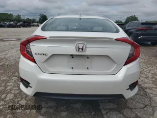 2017 Honda Civic Sedan EX-L with VIN 19XFC1F79HE020553, listed as a Copart auction lot 52491734 with 126,074 mi miles and Salvage Title. Bid and sale history available at carsss.com. Image 6.
