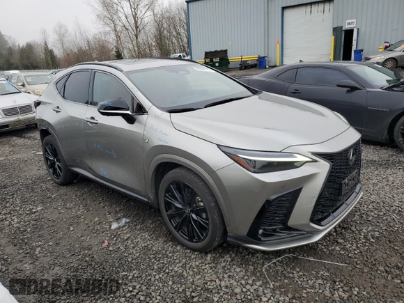 2023 Lexus NX with VIN JTJKKCFZ0P2014650, listed as a Copart auction lot 43068965 with 31,681 mi miles and Salvage Title. Bid and sale history available at carsss.com. Image 4.