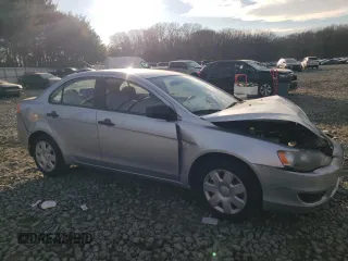 2008 Mitsubishi Lancer DE with VIN JA3AU16U38U001249, listed as a Copart auction lot 82876494 with 147,118 mi miles and Salvage Title. Bid and sale history available at carsss.com. Image 1.