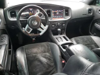 2012 Dodge Charger SRT8 with VIN 2C3CDXEJ6CH114987, listed as a Copart auction lot 87500795 with 165,176 mi miles and Salvage Title. Bid and sale history available at carsss.com. Image 8.