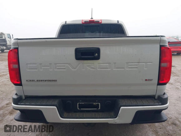 2022 Chevrolet Colorado 4WD LT with VIN 1GCGTCEN0N1248245, listed as a IAAI auction lot 41452261 with 54,657 mi miles and . Bid and sale history available at DreamBid. Image 16.