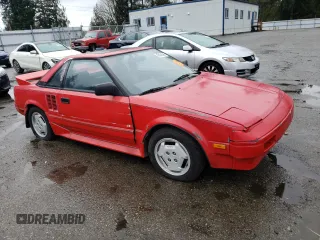 1986 Toyota MR2 z VIN JT2AW15C3G0056187, wystawiony jako Copart lot #45431545 z przebiegiem 128 456 mil mil oraz Tytuł czysty. Historia ofert i sprzedaży dostępna na DreamBid. Obrazek 4.