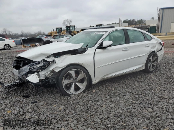 2018 Honda Accord Touring with VIN 1HGCV2F93JA027478, listed as a Copart auction lot 43380705 with 94,981 mi miles and Salvage title. Bid and sale history available at DreamBid. Image 1.