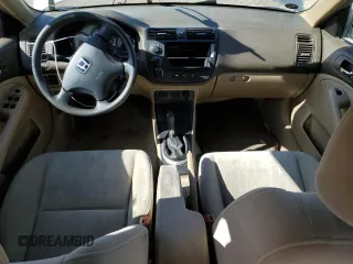 2003 Honda Civic EX with VIN 2HGES25783H618685, listed as a Copart auction lot 50200425 with 157,582 mi miles and Salvage Title. Bid and sale history available at DreamBid. Image 8.
