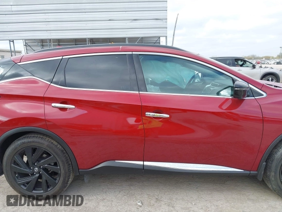 2017 Nissan Murano SV with VIN 5N1AZ2MGXHN156862, listed as a IAAI auction lot 41761375 with 8,430 mi miles. Bid and sale history available at carsss.com. Image 13.
