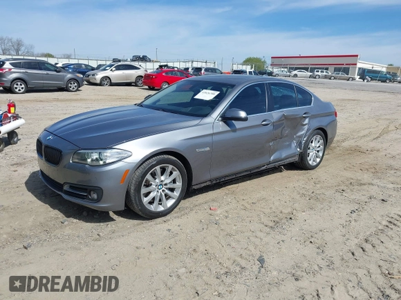 2016 BMW 5 Series 535i with VIN WBA5B1C52GG134715, listed as a IAAI auction lot 41826700 with 66,362 mi miles and . Bid and sale history available at DreamBid. Image 18.