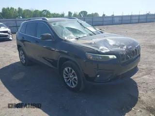 2019 Jeep Cherokee Latitude Plus with VIN 1C4PJMLX4KD238263, listed as a IAAI auction lot 42017221 with 37,187 mi miles and . Bid and sale history available at DreamBid. Image 1.