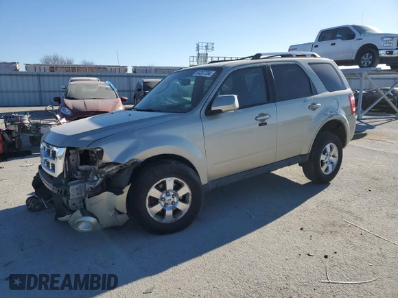 2012 Ford Escape Limited with VIN 1FMCU0EG6CKB95419, listed as a Copart auction lot 84207334 with 80,486 mi miles and Salvage Title. Bid and sale history available at DreamBid. Image 1.