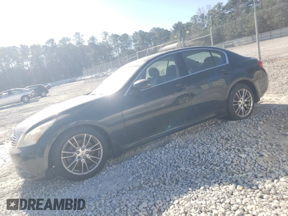 2008 Infiniti G35 with VIN JNKBV61E78M208502, listed as a Copart auction lot 86356974 with Not Provided miles and Clean Title. Bid and sale history available at DreamBid. Image 1.