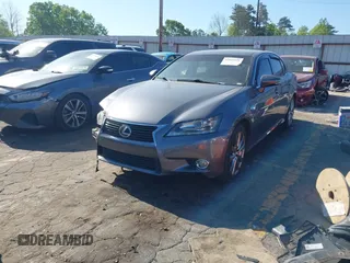 2013 Lexus GS 350 with VIN JTHCE1BL5D5020053, listed as a IAAI auction lot 42059191 with 155,250 mi miles and . Bid and sale history available at DreamBid. Image 2.