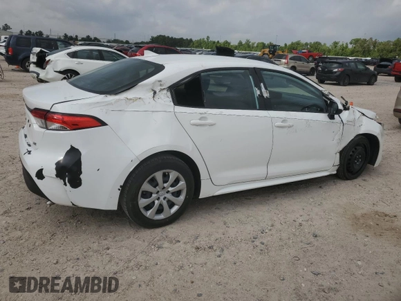 2023 Toyota Corolla LE z VIN JTDB4MEE6PJ003918, wystawiony jako Copart lot #54190375 z przebiegiem 38 052 mil mil oraz Szkoda całkowita • Salvage title. Historia ofert i sprzedaży dostępna na DreamBid. Obrazek 3.