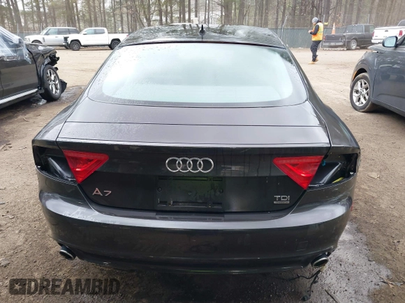 2015 Audi A7 3.0 TDI Premium Plus with VIN WAUWMAFC4FN034666, listed as a IAAI auction lot 41708296 with 101,744 mi miles. Bid and sale history available at carsss.com. Image 17.