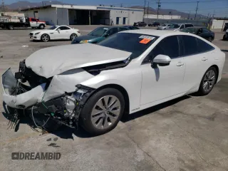2023 Toyota Mirai XLE with VIN JTDAAAAA3PA009732, listed as a Copart auction lot 68083874 with 12,563 mi miles and Salvage Title. Bid and sale history available at carsss.com. Image 1.