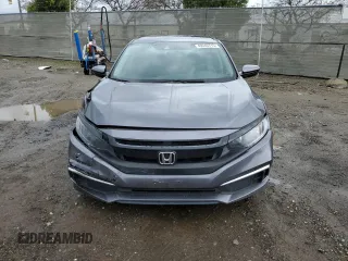 2020 Honda Civic Sedan LX with VIN 2HGFC2F68LH554266, listed as a Copart auction lot 49242715 with 51,778 mi miles and Salvage Title. Bid and sale history available at carsss.com. Image 5.