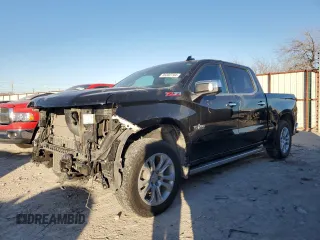 2023 Chevrolet Silverado 1500 LTZ with VIN 3GCUDGE85PG123781, listed as a Copart auction lot 84432034 with 46,605 mi miles and Clean Title. Bid and sale history available at carsss.com. Image 1.
