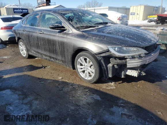 2015 Chrysler 200 Limited with VIN 1C3CCCAB1FN753008, listed as a Copart auction lot 87488274 with 128,004 mi miles and Salvage Title. Bid and sale history available at carsss.com. Image 4.