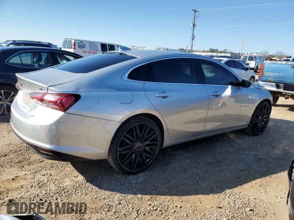 2020 Chevrolet Malibu LT with VIN 1G1ZD5ST0LF045255, listed as a Copart auction lot 45453085 with 99,970 mi miles and Salvage Title. Bid and sale history available at carsss.com. Image 3.