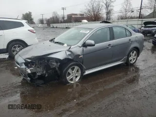 2014 Mitsubishi Lancer SE with VIN JA32V2FW8EU020237, listed as a Copart auction lot 50333595 with 128,289 mi miles and Salvage Title. Bid and sale history available at carsss.com. Image 1.