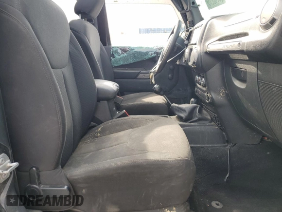 2016 Jeep Wrangler Sport with VIN 1C4AJWAG3GL223139, listed as a Copart auction lot 53782275 with 96,640 mi miles and Salvage Title. Bid and sale history available at carsss.com. Image 7.