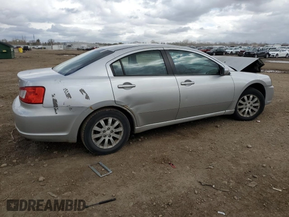 2009 Mitsubishi Galant ES z VIN 4A3AB36F59E031768, wystawiony jako Copart lot #51874305 z przebiegiem 141 638 mil mil oraz Szkoda całkowita • Salvage title. Historia ofert i sprzedaży dostępna na DreamBid. Obrazek 3.