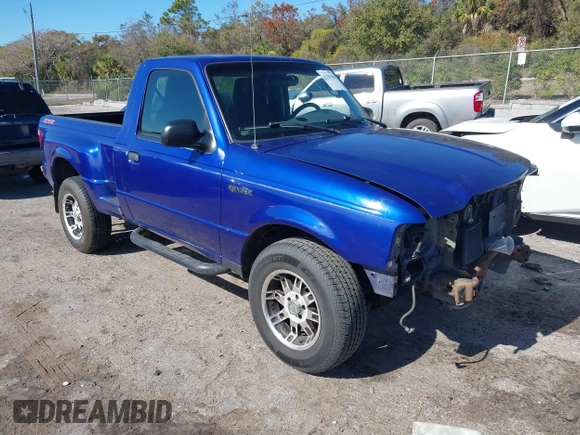 2004 Ford Ranger XL with VIN 1FTYR10U54PA93287, listed as a IAAI auction lot 41284286 with 176,725 mi miles and . Bid and sale history available at carsss.com. Image 1.