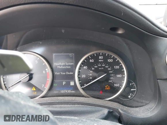 2021 Lexus NX 300 with VIN JTJDARDZ6M2257909, listed as a IAAI auction lot 42018626 with 107,930 mi miles and . Bid and sale history available at DreamBid. Image 7.