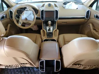 2014 Porsche Cayenne with VIN WP1AA2A26ELA97240, listed as a Copart auction lot 46859635 with Not Provided miles and Salvage Title. Bid and sale history available at DreamBid. Image 8.