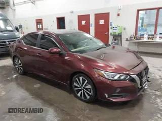2021 Nissan Sentra SV z VIN 3N1AB8CV7MY269423, wystawiony jako IAAI lot #41393329 z przebiegiem 45 417 mil mil oraz . Historia ofert i sprzedaży dostępna na DreamBid. Obrazek 1.