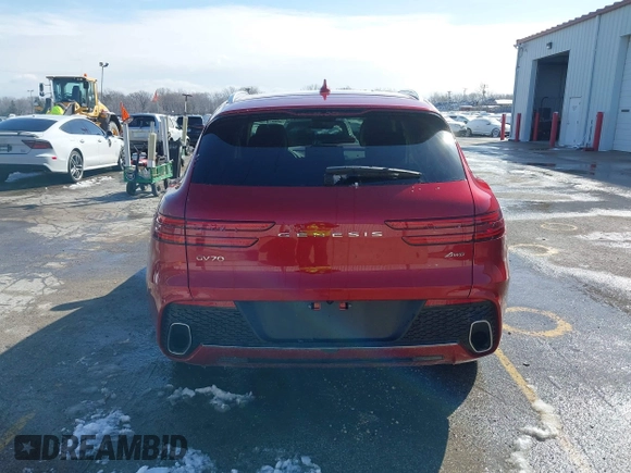 2025 Genesis GV70 2.5T with VIN 5NMMADTB5SH021934, listed as a IAAI auction lot 41784283 with 5,920 mi miles and . Bid and sale history available at DreamBid. Image 17.