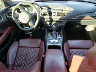 2018 Audi S7 Premium Plus with VIN WAUWFAFC1JN066543, listed as a Copart auction lot 83205424 with 62,756 mi miles and Salvage Title. Bid and sale history available at carsss.com. Image 8.