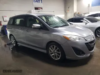 2015 Mazda Mazda5 Grand Touring with VIN JM1CW2DL9F0181734, listed as a Copart auction lot 85604134 with 136,917 mi miles and Salvage Title. Bid and sale history available at carsss.com. Image 4.