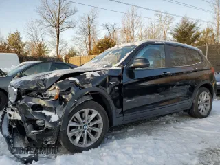 2016 BMW X3 xDrive28i with VIN 5UXWX9C56G0D72472, listed as a Copart auction lot 87947105 with 108,023 mi miles and Salvage Title. Bid and sale history available at DreamBid. Image 1.