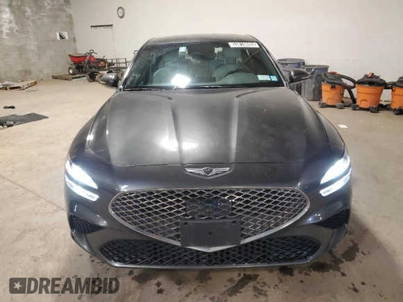 2024 Genesis G70 2.5T with VIN KMTG34SC4RU143030, listed as a Copart auction lot 53816695 with 20,631 mi miles and Clean title. Bid and sale history available at DreamBid. Image 5.