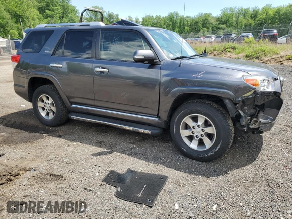 2011 Toyota 4Runner Trail with VIN JTEBU5JR4B5041806, listed as a Copart auction lot 55930015 with 149,697 mi miles and Salvage title. Bid and sale history available at DreamBid. Image 4.