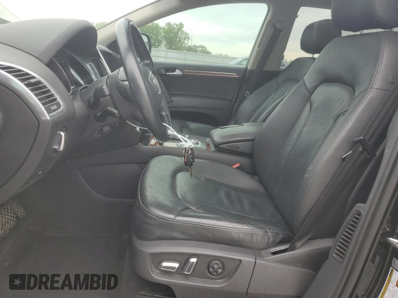 2015 Audi Q7 Premium Plus with VIN WA1LGAFE7FD013387, listed as a Copart auction lot 57763295 with 122,412 mi miles and Salvage title. Bid and sale history available at DreamBid. Image 7.