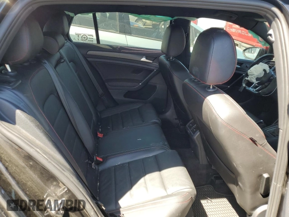 2018 Volkswagen Golf GTI S with VIN 3VW447AU6JM297495, listed as a Copart auction lot 56058774 with 0 mi miles and Salvage Title. Bid and sale history available at carsss.com. Image 10.