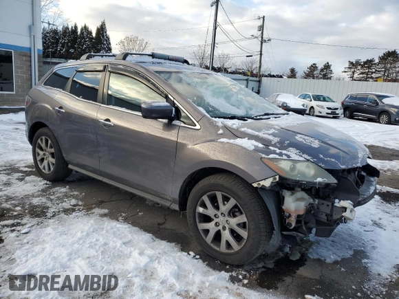 2007 Mazda CX-7 Sport with VIN JM3ER29L970146144, listed as a Copart auction lot 89324245 with 148,813 mi miles and Salvage Title. Bid and sale history available at carsss.com. Image 4.