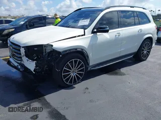 2024 Mercedes-Benz GLS 450 с VIN 4JGFF5KE9RB036748, выставлен на аукционе IAAI как лот 42258182 с пробегом 20 755 миль миль и . История ставок и продаж доступна на DreamBid. Изображение 2.