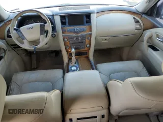 2012 Infiniti QX56 7-passenger with VIN JN8AZ2NF5C9516295, listed as a Copart auction lot 72336184 with 171,694 mi miles and Clean Title. Bid and sale history available at carsss.com. Image 8.