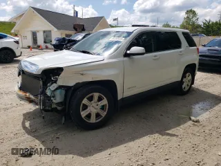 2015 GMC Terrain SLE z VIN 2GKALMEKXF6330536, wystawiony jako Copart lot #58703925 z przebiegiem 100 897 mil mil oraz Szkoda całkowita • Salvage title. Historia ofert i sprzedaży dostępna na DreamBid. Obrazek 1.