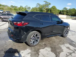 2021 Chevrolet Blazer RS с VIN 3GNKBERS9MS530560, выставлен на аукционе Copart как лот 51323295 с пробегом 97 355 миль миль и На запчасти • Non repairable. История ставок и продаж доступна на DreamBid. Изображение 3.