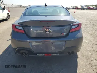 2023 Toyota GR86 with VIN JF1ZNBB1XP9762984, listed as a Copart auction lot 74261064 with 18,889 mi miles and Salvage Title. Bid and sale history available at carsss.com. Image 6.