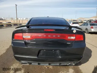 2013 Dodge Charger RT Plus with VIN 2C3CDXCT0DH681444, listed as a Copart auction lot 44733645 with 80,366 mi miles and Salvage Title. Bid and sale history available at carsss.com. Image 6.