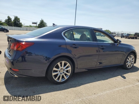 2013 Lexus GS 350 with VIN JTHCE1BL2D5013187, listed as a Copart auction lot 58663405 with 90,526 mi miles and Salvage title. Bid and sale history available at DreamBid. Image 3.