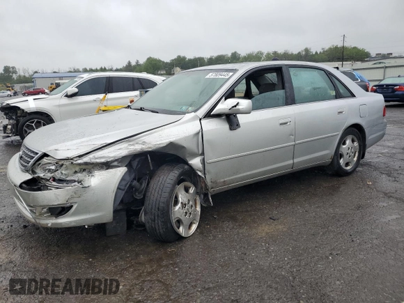2004 Toyota Avalon XL z VIN 4T1BF28B94U380488, wystawiony jako Copart lot #57809445 z przebiegiem 103 078 mil mil oraz Szkoda całkowita • Salvage title. Historia ofert i sprzedaży dostępna na DreamBid. Obrazek 1.